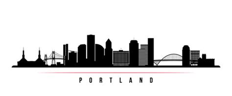 Portland Skyline Vector at Vectorified.com | Collection of Portland Skyline Vector free for ...