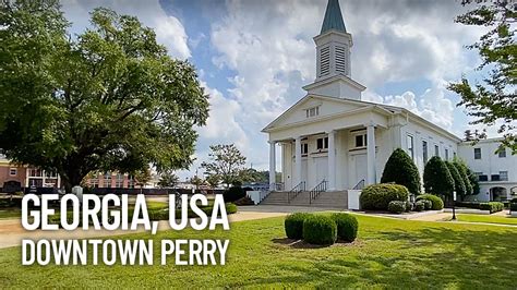 Perry, Georgia Downtown Walking Tour - Historic City in Houston County ...