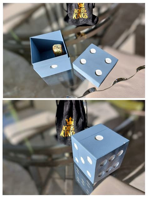 Die Shaped Storage Box (not just for dice) by Den | Download free STL ...