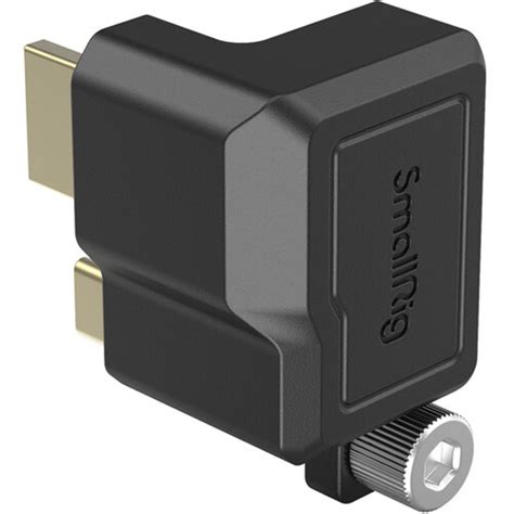 SmallRig Combination HDMI and USB Type-C Right-Angle Adapter