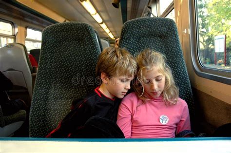 Children on train stock photo. Image of children, holiday - 4422552