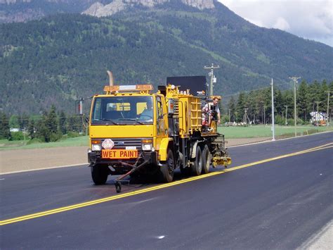 Pavement Marking Underway In BC – Including Highway 1 In Abbotsford – FVN