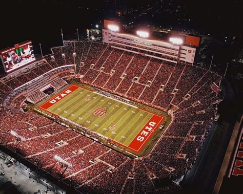 Utah football's Rice Eccles stadium: Seating capacity, cost, record ...