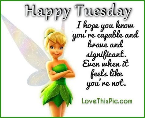 Tinkerbell Happy Tuesday Quote Pictures, Photos, and Images for ...