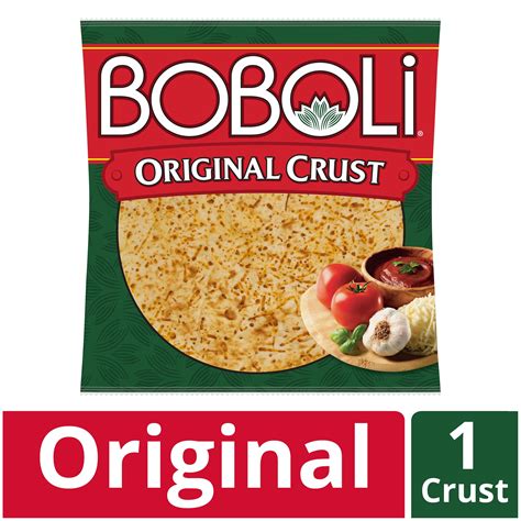 Boboli 12" Original Pizza Crust, Personalize Pizza Night, 14 oz - Walmart.com - Walmart.com