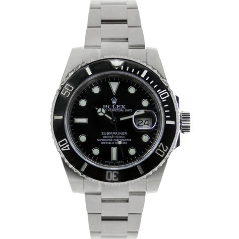 Rolex 116610 Submariner Black Dial Stainless Steel Watch