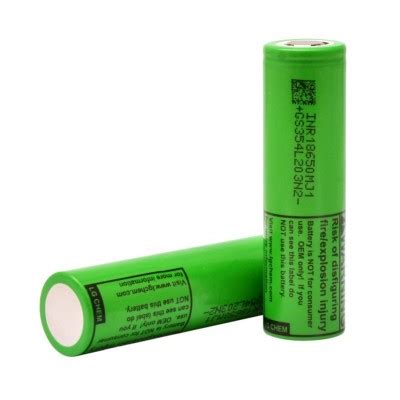 LG Chem MJ1 3500mAh 10A Discharge 18650 Rechargeable Li-ion Cell - Original - INR18650 MJ1