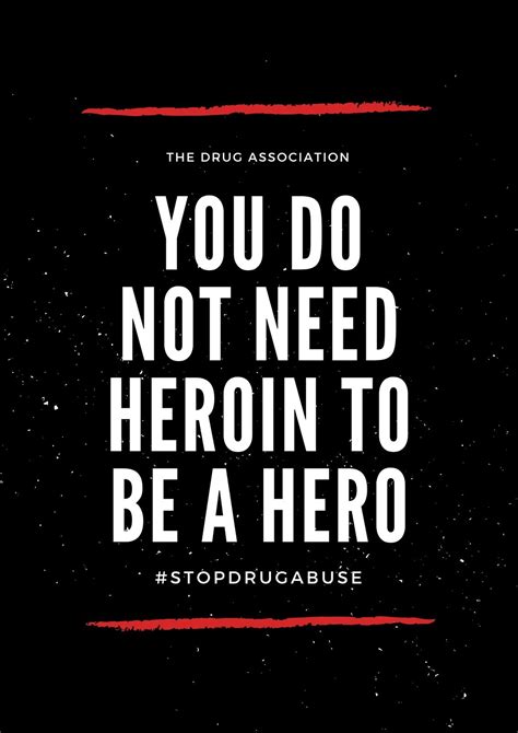 Free, printable custom drug awareness poster templates | Canva