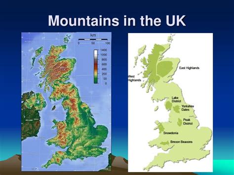 PPT - Geographical features of the UK PowerPoint Presentation - ID:4508434