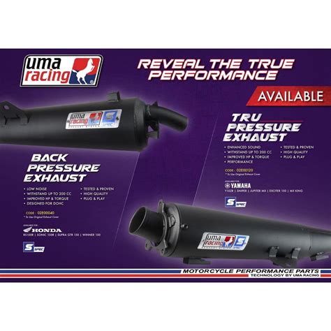 [ UMA RACING ] STANDARD CUTTING RACING EXHAUST PIPE MUFFLER EKZOS PAIP ...