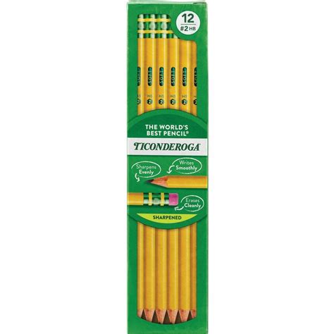 Ticonderoga Presharpened No. 2 Pencils - ICC Business Products - Office Products - Copiers ...