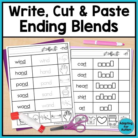 Engaging Ending Blends Worksheets for Effective Phonics Learning