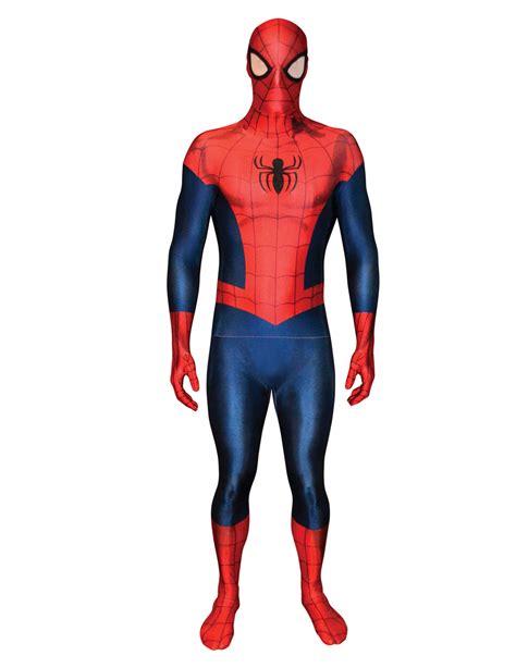 Marvel Amazing Spiderman 2 Morphsuit Lizenzware rot-blau | Spiderman kostüm, Karneval kostüm ...