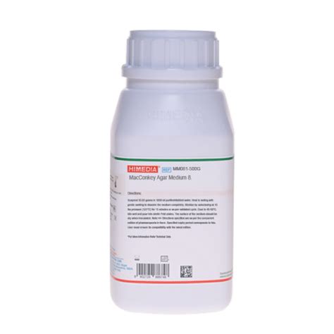 MacConkey Agar 500g High quality MacConkey agar for Microbiologists