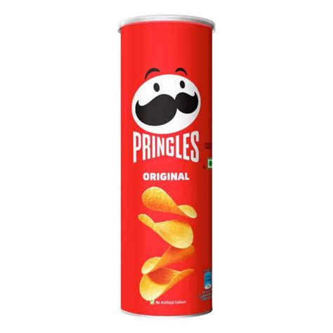 Buy Kellogg's Pringles Potato Chips Original Flavour, 107g | Snack Food ...