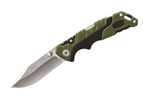 Buck Knives 661 Pursuit Small Folding Knife With Sheath 0661GRS | Copper and Clad