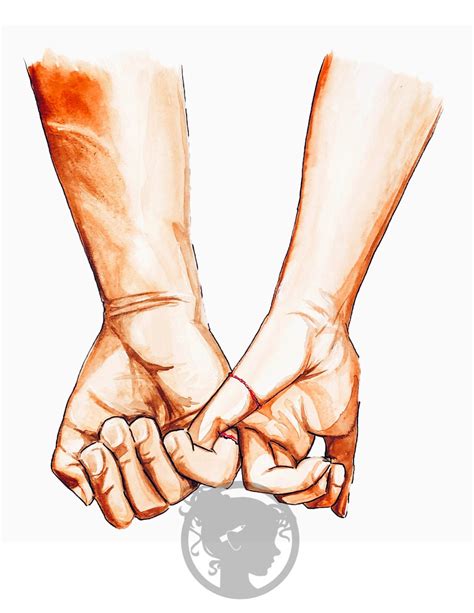 Pinky Promise Art Print - Etsy