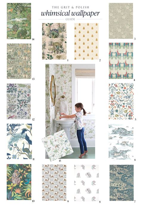 Whimsical Wallpaper I've been eyeing lately — The Grit and Polish