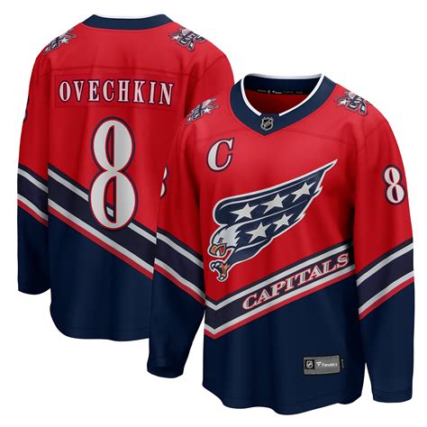 Men's Fanatics Branded Alexander Ovechkin Red Washington Capitals 2020/ ...