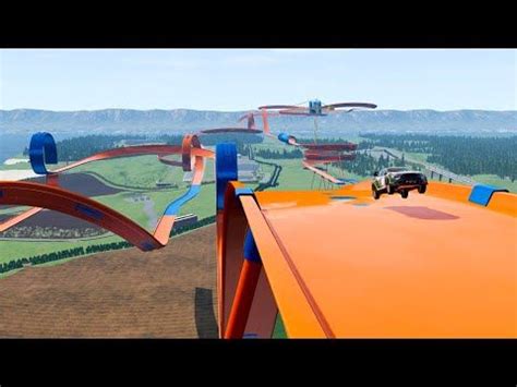 BeamNG Drive Hot Wheels (Beam Wheels) Track time trial in 2022 | Trials, Car crash, Beams