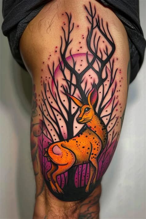 Meaning of Jackalope Tattoo - FlashYourTat