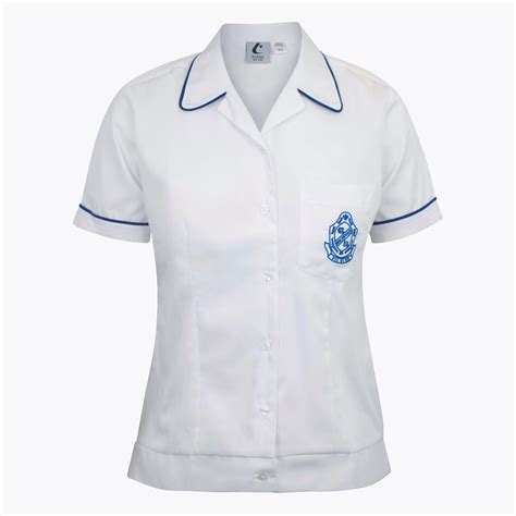 Blouse Short Sleeve White (Junior) - School Locker