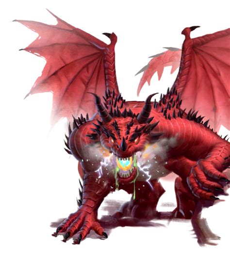 Male Great Wyrm Red Dragon - Dahak - Pathfinder 2E PFRPG DND D&D 3.5 5E 5th ed d20 fantasy ...