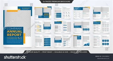 Minimalist Brochure Template Modern Concept Minimalist Stock Vector ...