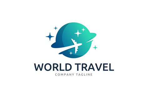 World Travel Logo Template | Creative Daddy