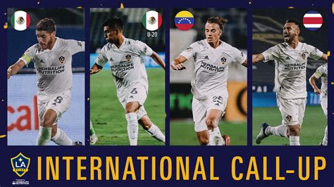 Four additional LA Galaxy players depart for international duty | LA Galaxy