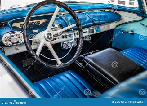 1957 Mercury Monterey Hardtop Sedan Editorial Image | CartoonDealer.com ...