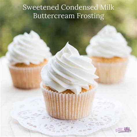 Sweetened Condensed Milk Buttercream Frosting Recipe - Saving You Dinero