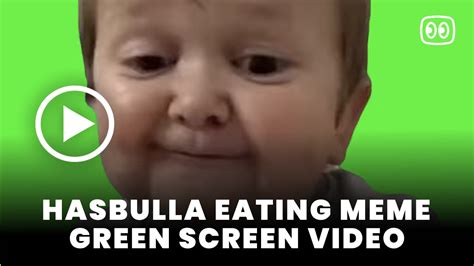 Hasbulla eating Meme Green Screen - Download MP4