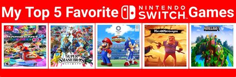 My Top 5 Favorite Nintendo Switch Games by Octopus1212 on DeviantArt