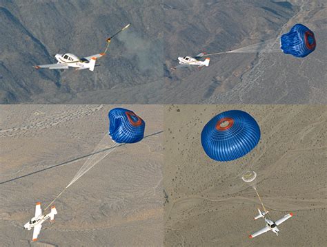 Rocket-Powered Parachutes Rescue Entire Planes | NASA Spinoff