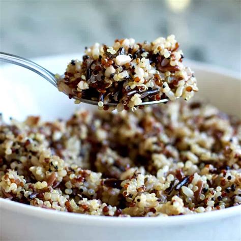 Healthy Brown Rice Quinoa Blend | Homemade Food Junkie