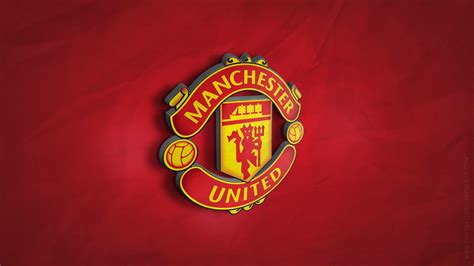 Manchester United Logo Wallpapers - Top Free Manchester United Logo Backgrounds - WallpaperAccess