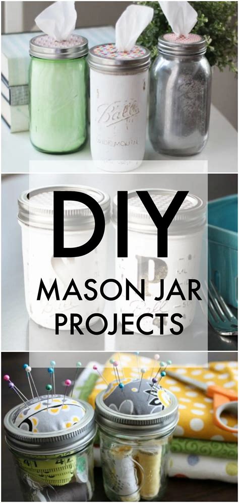 Easy DIY: Mason Jar Crafts – REASONS TO SKIP THE HOUSEWORK