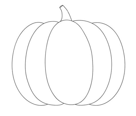 Mini Pumpkin Template Printable