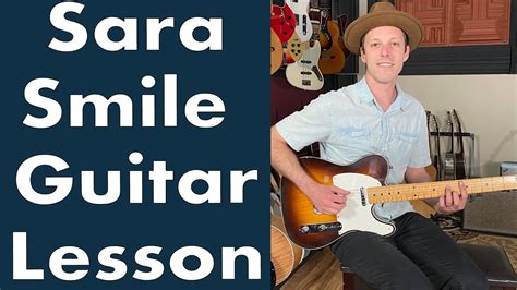 Hall & Oates Sara Smile Guitar Lesson + Tutorial + TABS - YouTube