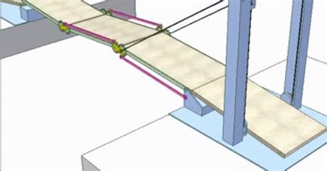 Folding bridge 1 || idea mechanisms #100190