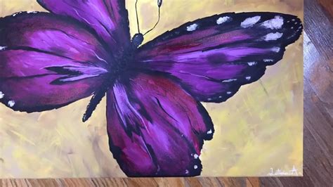 Easy Butterfly Painting at PaintingValley.com | Explore collection of ...