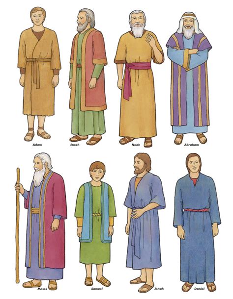 Sharing Time: Follow the Prophet | Bible characters, Biblical clothing ...