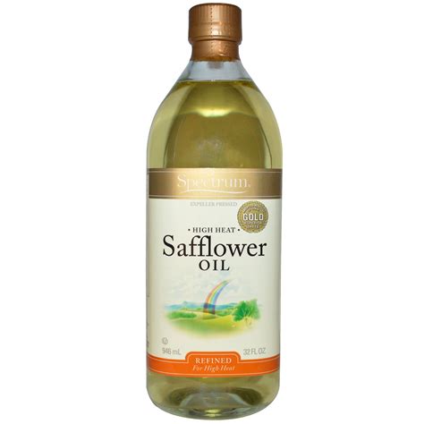 Spectrum Culinary, High Heat, Safflower Oil, 32 fl oz (946 ml) - iHerb