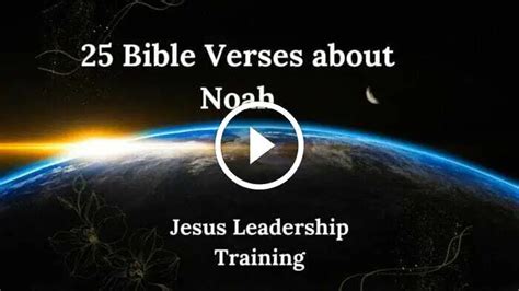 Noah: Bible Verses about Noah