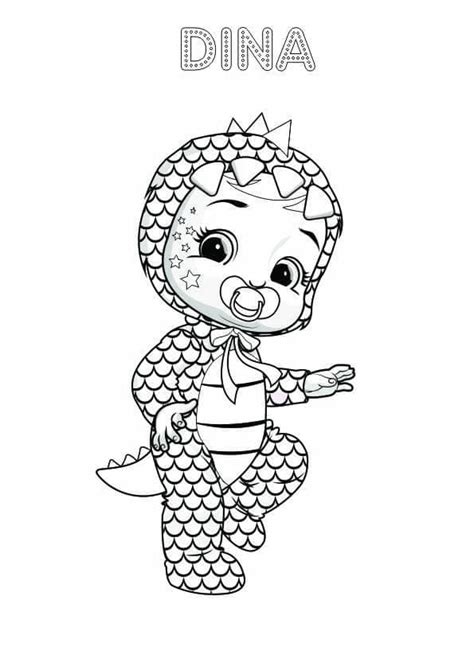 Cry Babies Lala Coloring - Play Free Coloring Game Online