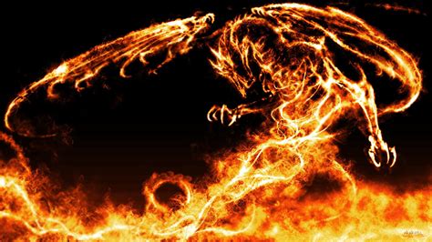 Fire dragon wallpaper, fire, dragon, fantasy art HD wallpaper | Wallpaper Flare