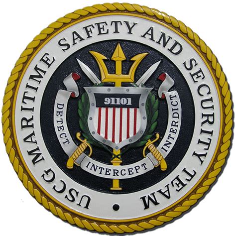 USCG Maritime Safety and Security Team – American Plaque Company ...