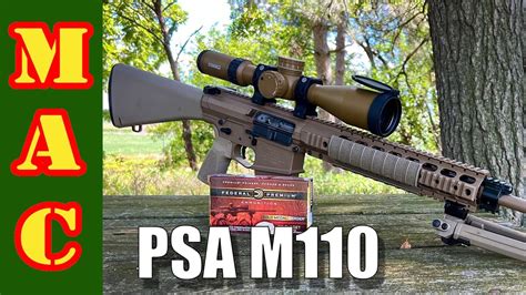 PSA Clone M110 rifle - This is crazy! - YouTube