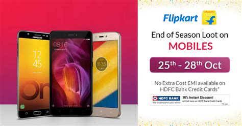 Flipkart Commenced "End of Season Loot on Mobiles Sale”